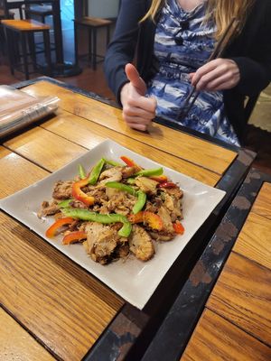 Monkey's head mushrooms (lion's mane) at Tam An Lac - Hoan Kiem in Hanoi