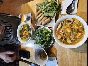 Delicious, cheap vegan food. 10/10 at Tam An Lac - Hoan Kiem in Hanoi