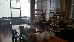 The dining room at Tam An Lac - Hoan Kiem in Hanoi