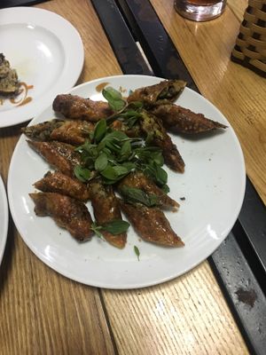 Something sausage. Delicious  at Tam An Lac - Hoan Kiem in Hanoi