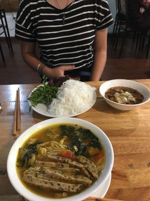 Delicious food, interesting flavours!  at Tam An Lac - Hoan Kiem in Hanoi