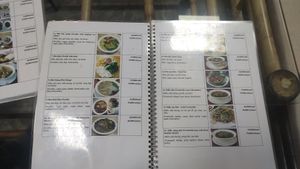 Menu Map at Tam An Lac - Hoan Kiem in Hanoi