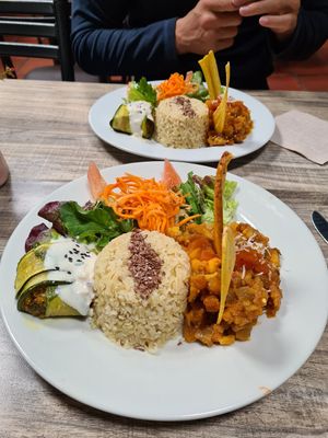 Menu dish at Verde Vital in Bogota