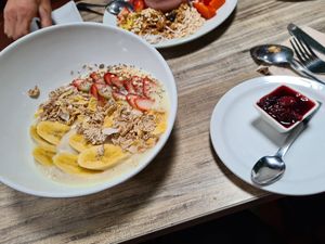 Porridge at Verde Vital in Bogota