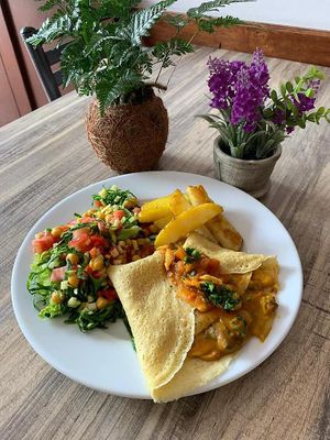 MENU DEL DIA totalmente vegano. at Verde Vital in Bogota