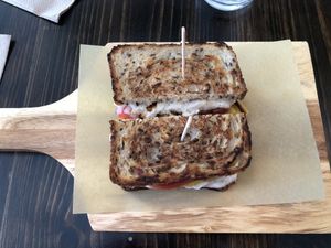 Anytime Breakfast Sandwich at Fogwood + Fig in Port Jervis