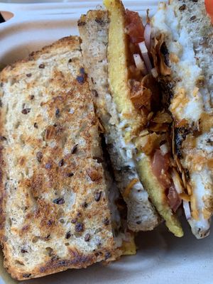 Anytime Breakfast Sandwich at Fogwood + Fig in Port Jervis