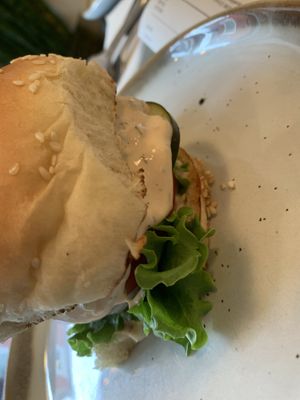 california burger   at Fogwood + Fig in Port Jervis