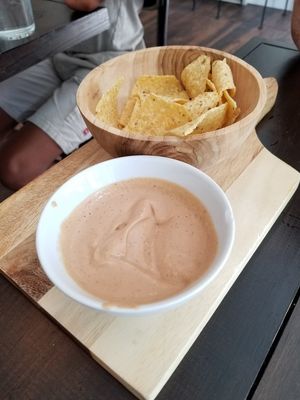 Chips and Queso at Fogwood + Fig in Port Jervis