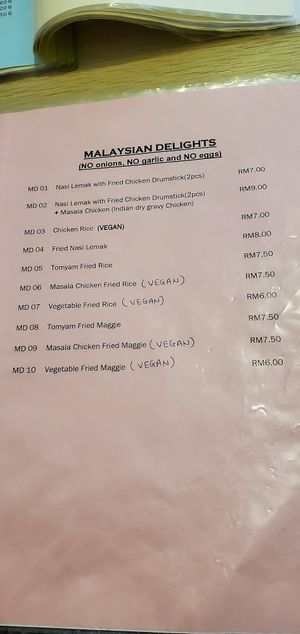 Malaysian at VegeFort in Kuala Lumpur