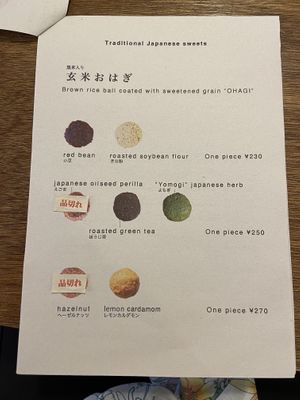 Dessert flavours 😋  at Hobodo Cafe in Kyoto