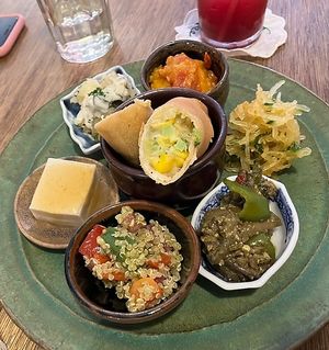   at Hobodo Cafe in Kyoto