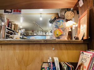 Inside   at Hobodo Cafe in Kyoto