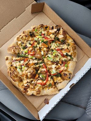 Fall harvest pizza (Seasonal) at Sprouted Oven in Abbotsford