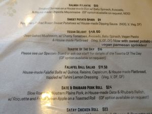 Lunch ideas at The Village Larder in Woodend