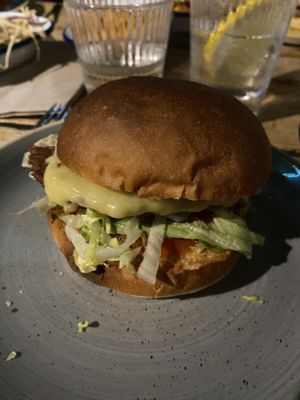 Vegan animal burger   at The Railway Pub & Kitchen in Ringwood