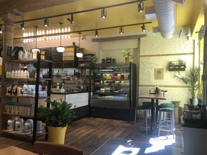 Inside at Crux Comptoir in Montreal