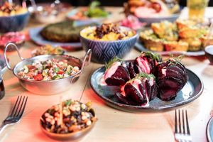 Chef's tasting table at The Journey in Newcastle Upon Tyne