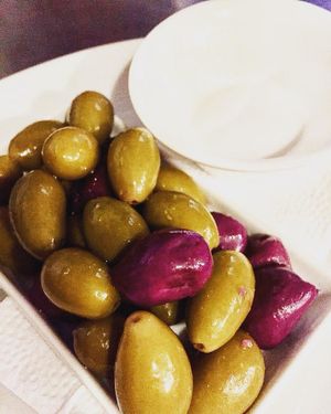 homemade marinated olives at Kaixo in Playas Del Coco