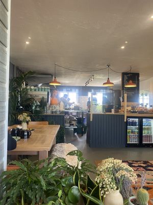 The cafe : )  at St Kew Farm Shop & Cafe in Bodmin