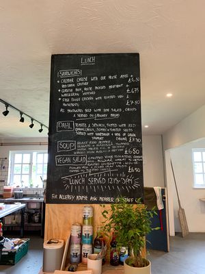 Menu at St Kew Farm Shop & Cafe in Bodmin
