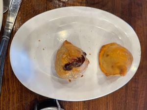 Vegetable samosa  at Indian Twist in Tucson
