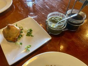 Samosas (came with 2)  at Indian Twist in Tucson