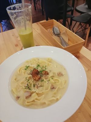 Creamy carbonara at LN Fortunate Coffee - Sunway GEO in Subang Jaya