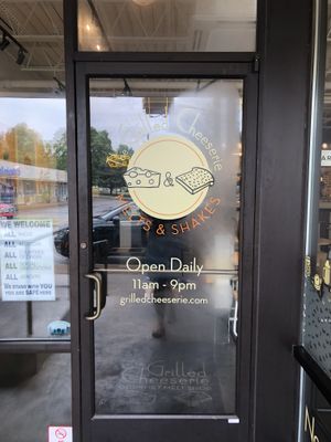 Front door. at The Grilled Cheeserie in Nashville