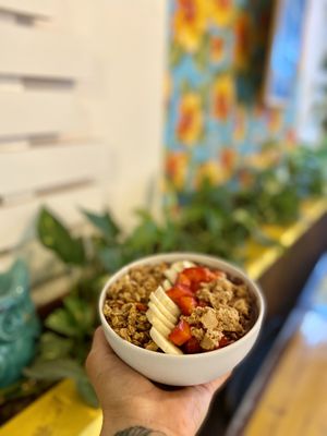 Açaí bowl  at Gusto Artigianale in Maiori