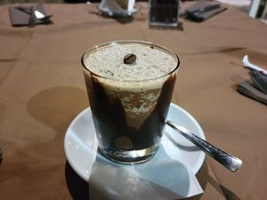 Iced cappuccino at Gusto Artigianale in Maiori