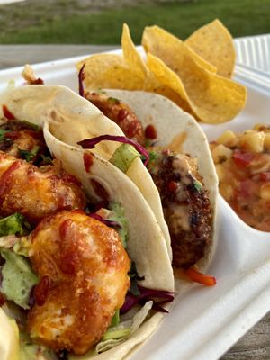 Tacos at Jacked Up Vegan in Winter Park