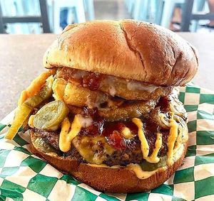 Beast Burger at Jacked Up Vegan in Winter Park