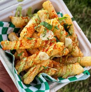 Yuca Fries at Jacked Up Vegan in Winter Park