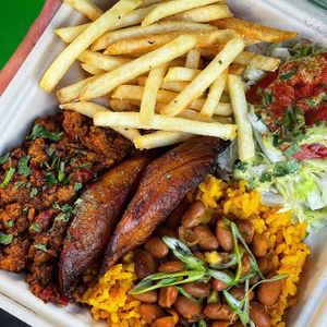 Rice Platter at Jacked Up Vegan in Winter Park