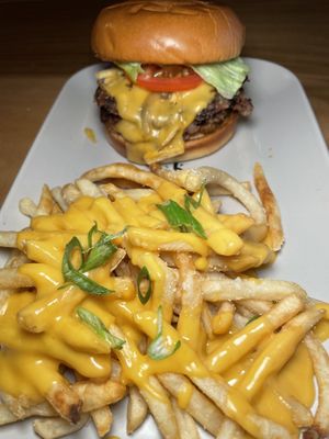 Cheese fries   at Jacked Up Vegan in Winter Park