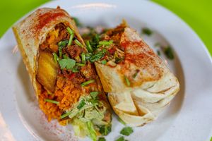 Big Papi Burrito at Jacked Up Vegan in Winter Park