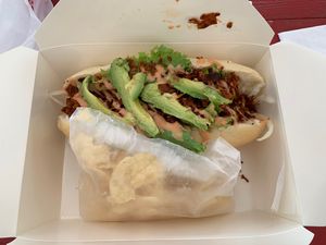 BLT Poboy  at Vegelicious in Nashville