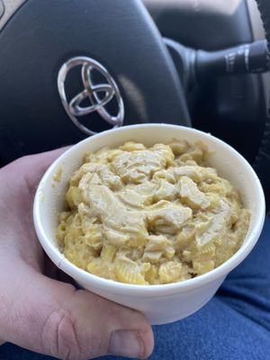 Mac n cheese at Vegelicious in Nashville