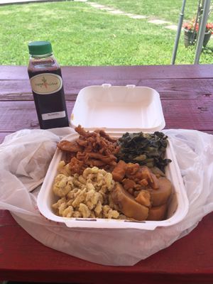 Southern meal  at Vegelicious in Nashville