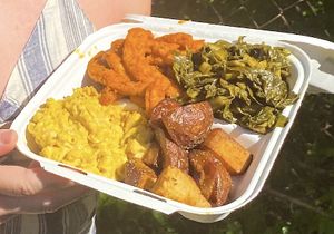 Plate at Vegelicious in Nashville