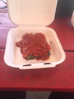 Lasagna  at Vegelicious in Nashville