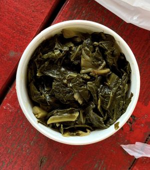 Greens are awesome!  at Vegelicious in Nashville