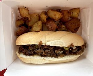 Philly is amazing!  at Vegelicious in Nashville