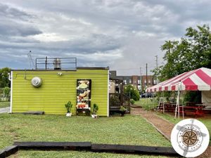 Inside and outside dining or take your food to go    at Vegelicious in Nashville