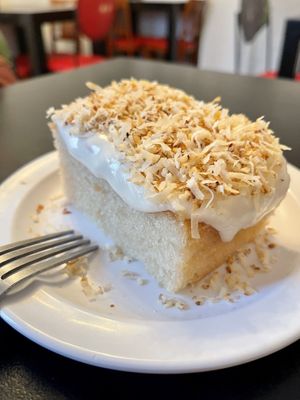 Coconut cake  at Vegelicious in Nashville