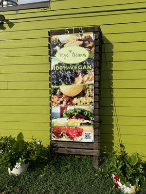 Signage   at Vegelicious in Nashville
