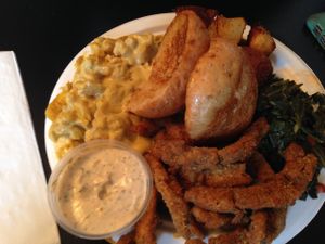 SoulChik plate  at Vegelicious in Nashville