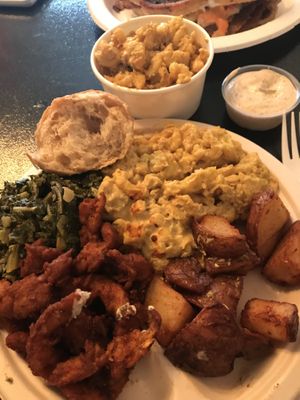 Soulchik Nashville hot plate  at Vegelicious in Nashville