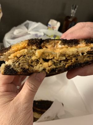Seitan reuben. Perfection, best vegan Reuben ever   at Vegelicious in Nashville
